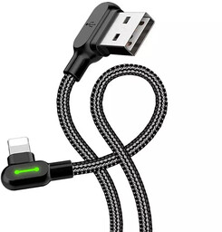 Kabel USB do Lightning kątowy Mcdodo CA-4674 LED,