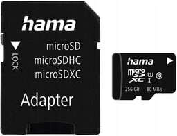Karta pamięci Hama Micro Sdxc 256 Gb+ Sd