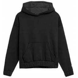 Bluza Dresowa Damska 4F Z Kapturem Nierozpinana