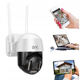 Zewnętrzna Kamera WiFi Obrotowa 4K 5Mpx Przybliżenie Smart