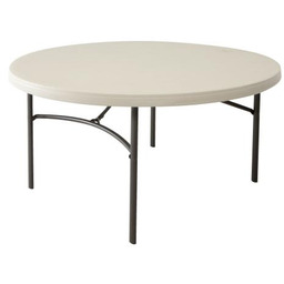 okrągły stół składany 152 cm LIFETIME 80121 LG1187