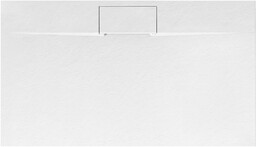 Rea Brodzik prysznicowy Bazalt Long White 80x120