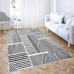 Dywan Shedir d''Aredo, czerwony z wzorem, do salonu,