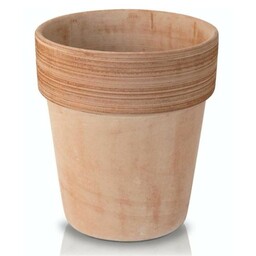 Wysoka donica z gliny ITA VASO ALTO GRIFFE