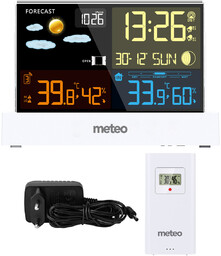 Stacja pogodowa METEO SP110 z DCF biała