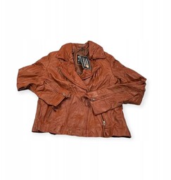 Skórzana kurtka damska ramoneska Real Leather L