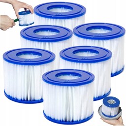 6x Filtry do pompy basenu Jacuzzi Lay