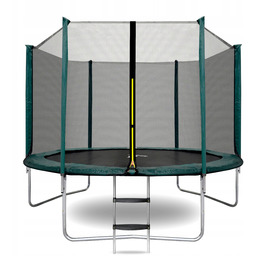 Trampolina ogrodowa Sport Top 250cm Ciemno zielona siatka