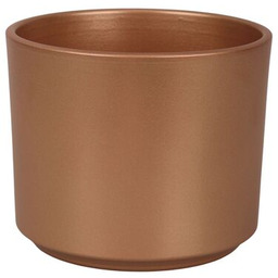 Osłonka ceramiczna cylinder 994 32 cm stare złoto