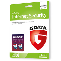 G Data Internet Security 2PC+2xAndroid / 20 miesięcy