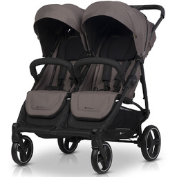 Wózek Bliźniaczy Dziecięcy Euro Cart Doblo Folia kol.