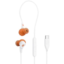 JBL Endurance Run 3C USB-C Dokanałowe Mikrofon Biały