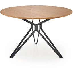 Stół okrągły pixel 2 dąb złoty (fi-120 cm)