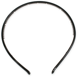 CIENKA OPASKA DO WŁOSÓW rockabilly opaski plastik pin