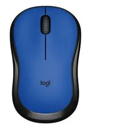 Logitech M220 Silent Niebieski Myszka komputerowa