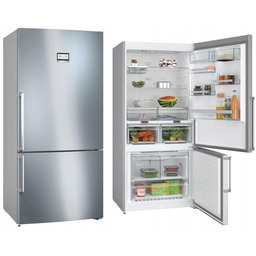 Lodówka Nofrost Bosch Kgn86Aidr 186Cm Srebrna