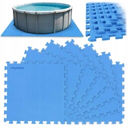 Mata piankowa pod basen puzzle 50 x 50