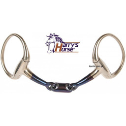 HARRY''S HORSE Wędzidło oliwkowe ze SŁODKIEGO METALU 13