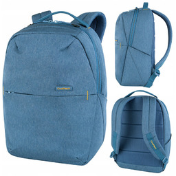 Plecak Biznesowy Coolpack Groove Snow Blue Klasyczna Elegancja