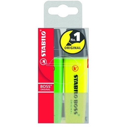 Zakreślacz STABILO BOSS ORIGINAL MIX 2 KOL. -