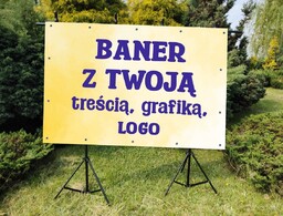 Baner z Twoją dowolną treścią