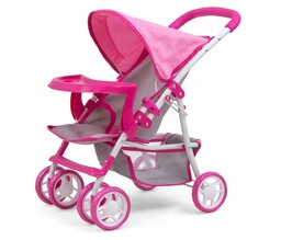 Milly Mally Wózek dla lalek Kate Prestige Pink
