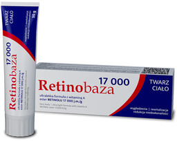 Retinobaza RETINOBAZA 17000 Krem farmaceutyczny z witaminą A