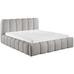 Elior Szary łóżko tapicerowane chmurka D5-F50