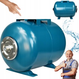 Zbiornik Do Pompy Wody Powierzchniowej Głębinowej Przeponowy 50L