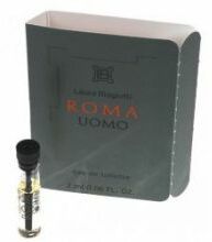 Laura Biagiotti Roma Uomo, Próbka perfum