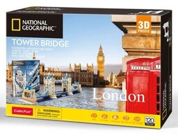 CUBIC FUN Puzzle 3D National Geographic Tower Bridge