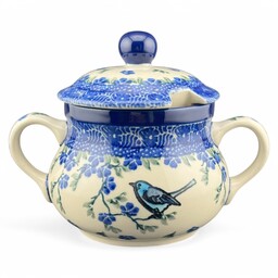 Cukiernica duża Ptaszek 300 ml dek. 1935X Ceramika