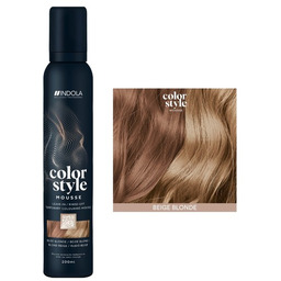Indola Color style mousse Pianka koloryzująca do włosów