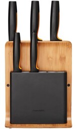 Fiskars Functional Form 5 szt w bloku bambusowym