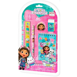 Gabbys Dollhouse KL87688 zestaw przyborów piśmienniczych, wielokolorowy