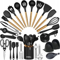 Przybory Kuchenne Zestaw Akcesoriów Kuchennych XXL 34 Szt