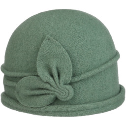 Czapka z Sukna Welnianego Jorina by Seeberger, miętowy,