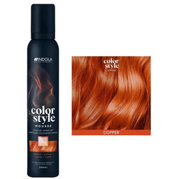 Indola Color style mousse Pianka koloryzująca do włosów
