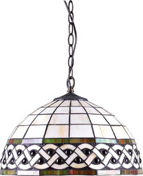 Lumes Dekoracyjna lampa wisząca witrażowa - S1001-Awinion