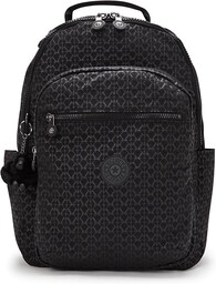 Kipling SEOUL Duży plecak, Signature Emb (Czarny)