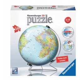 Puzzle 3D Globus 540 Elementów