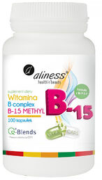 Aliness Witamina B Complex B-15 Methyl, 100 kapsułek