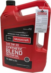 Olej silnikowy Motorcraft 5W30 SYNTHETIC BLEND MOTOR OIL