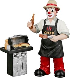 GILDE Clown grill szefa kuchni z żywicy syntetycznej,