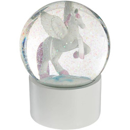 Atmosphera - Kula śnieżna "Unicorn" - H16 cm