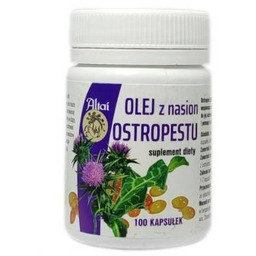 ALTAI Olej z nasion ostropestu, 100 kapsułek