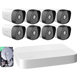 Tenda Zestaw Monitoringu 4MP PoE z 8 Kamerami