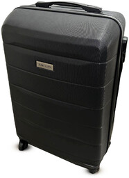 Walizka podróżna na kółkach z naklejkami Semi Line