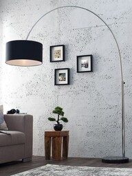 Lampa podłogowa Big Bow czarna