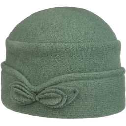 Czapka z Sukna Welnianego Ineke by Seeberger, miętowy,